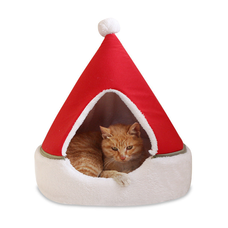 Festive Christmas Tree Cat Litter