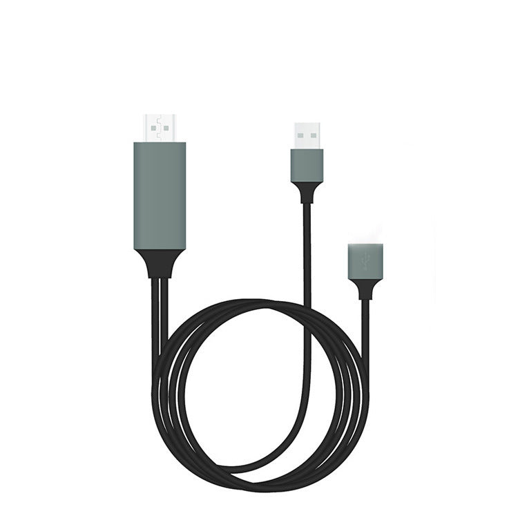 Type-C to HDMI 3-in-1 Mobile Phone Projection Cable | HD Screen Mirroring Adapter