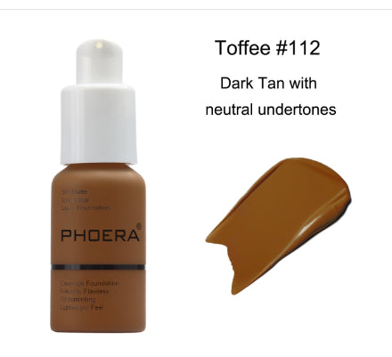Oil-Control Matte Concealer Foundation Cream – Natural Finish, Long-Lasting