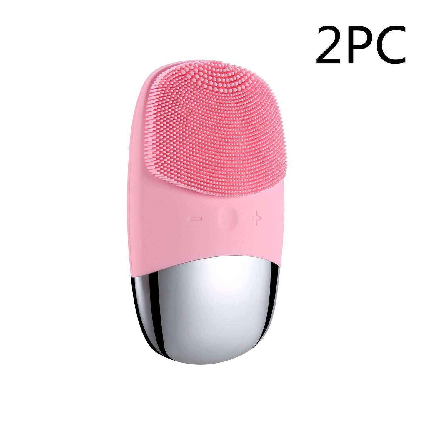 Mini Silicone Electric Face Cleansing Brush – Waterproof Facial Cleanser & Skin Massager for Deep Pore Cleaning