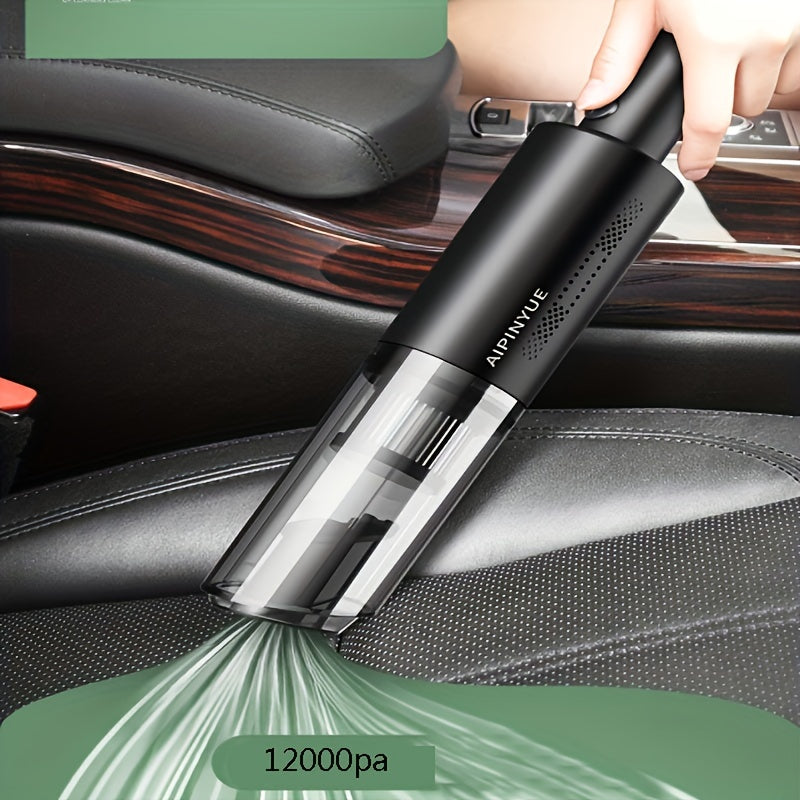 120W Handheld Car & Home Vacuum Cleaner 12000Pa Rechargeable