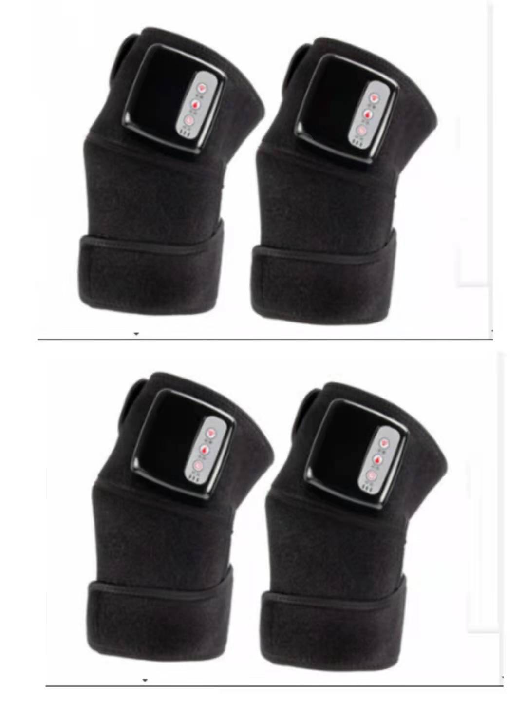 Infrared Heated Knee & Elbow Massager Wrap – Vibration Pain Relief Support
