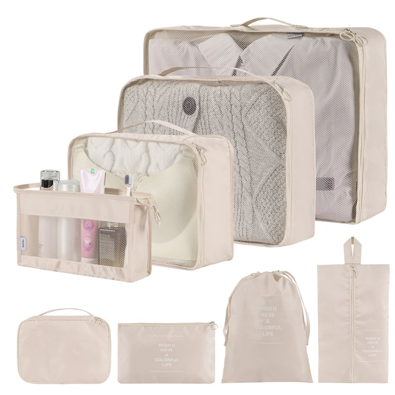 Home Fashion Simple Solid Color Storage Bag – Foldable Closet Organizer
