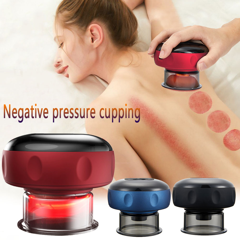 Electric Vacuum Cupping Massage Set – Anti-Cellulite Body Therapy & Slimming Massager