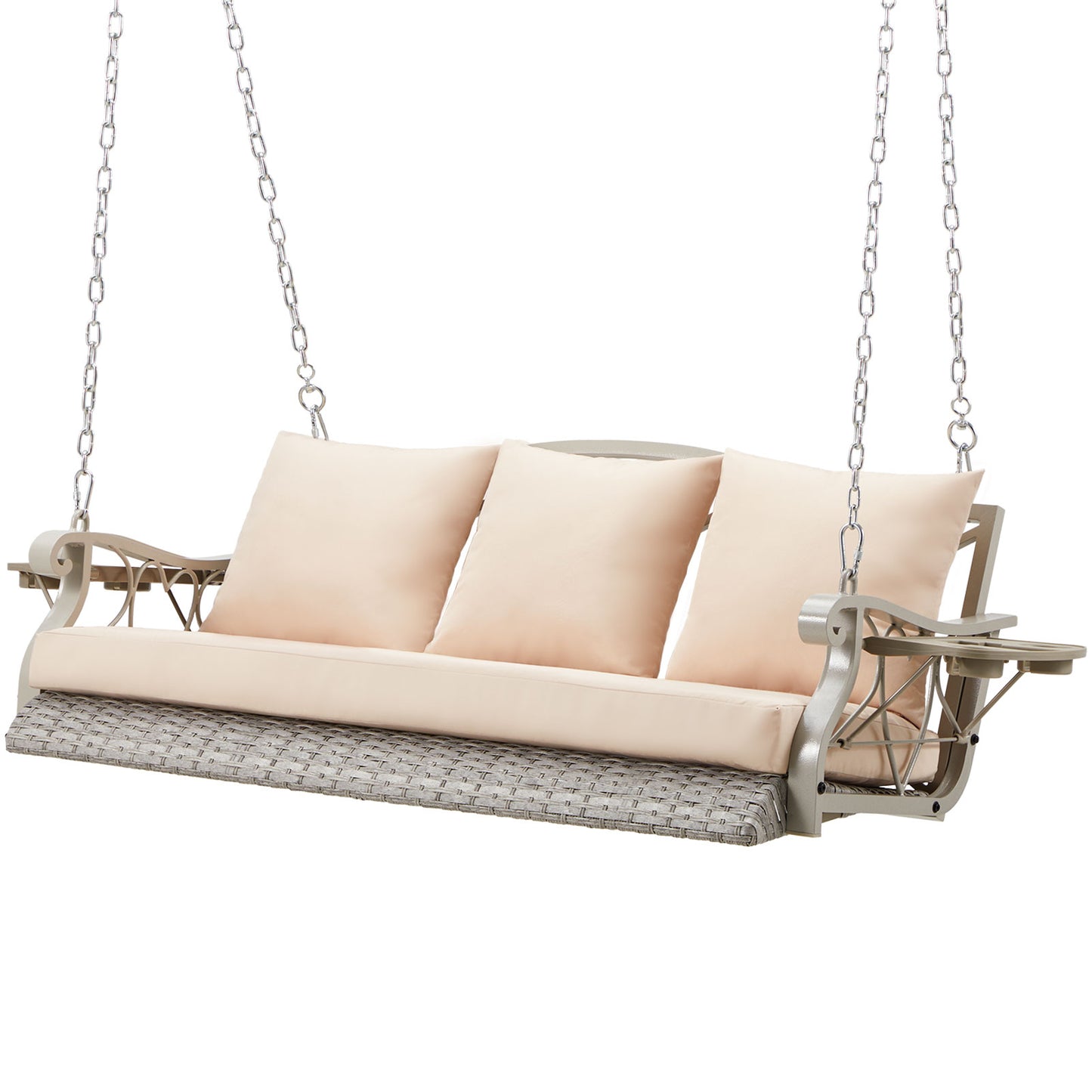 Porch Swing Basket – Outdoor Hanging Chair for Relaxation