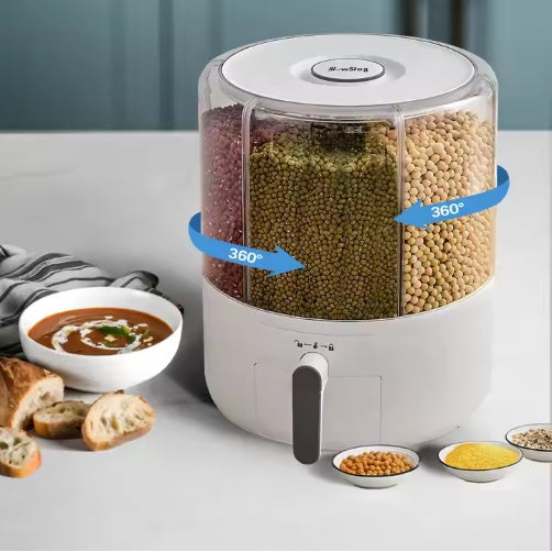 Large Rice Storage Container – Airtight Food Grain Cereal & Pet Food Storage Bucket