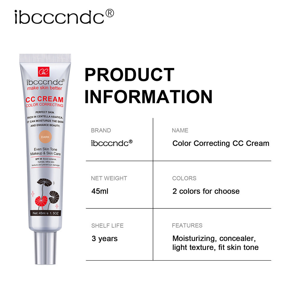 Erborian CC Cream Waterproof Anti-Sweat Moisturizing Makeup