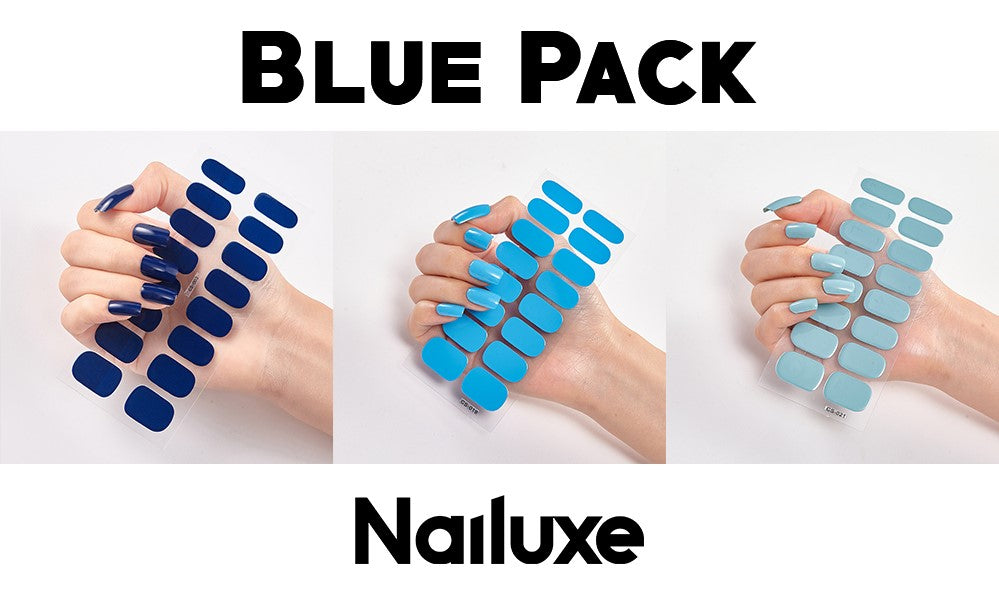 Pure Color 16-Pack Nail Stickers – Easy DIY Nail Art Sheets