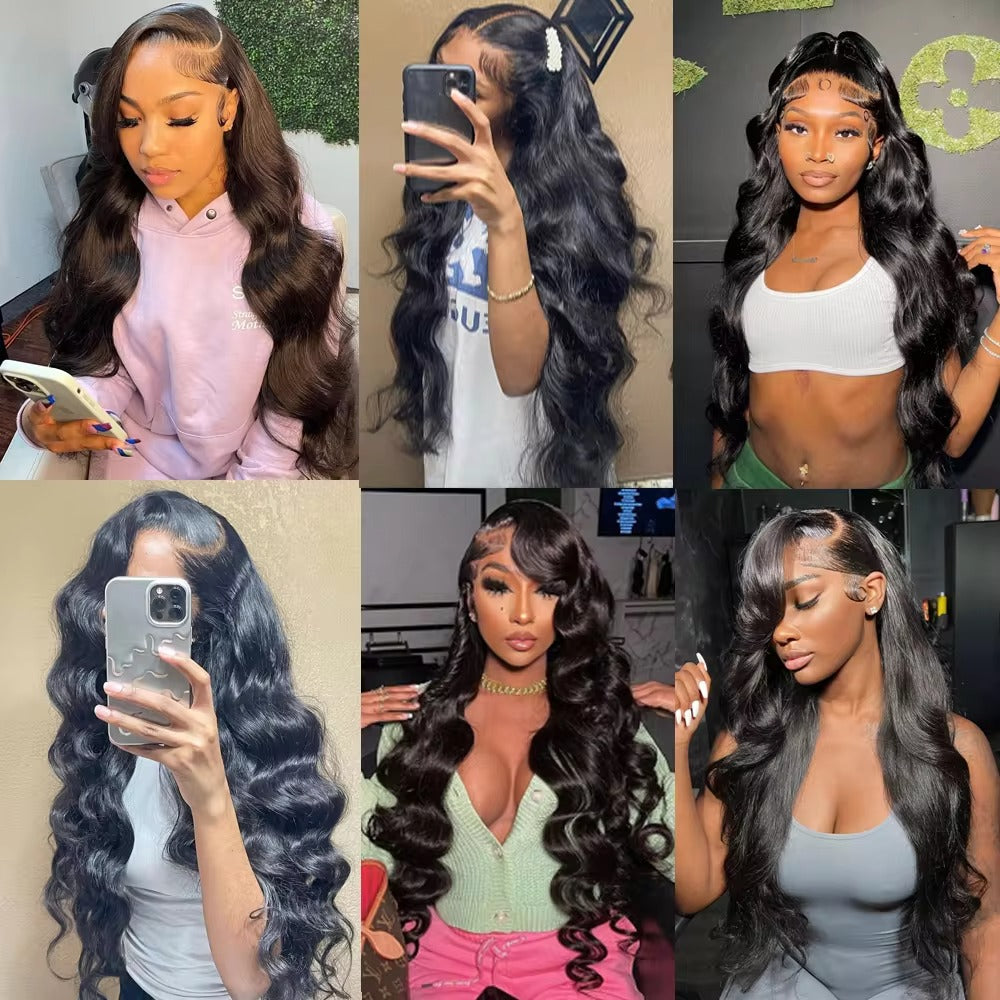 6x4 Vietnamese Raw Human Hair Lace Front Wig