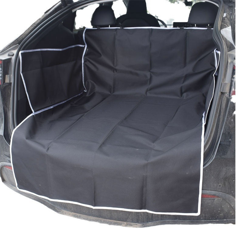 “Dog Car Mat for Trunk & Rear Seat – Waterproof Pet Car Mats, Non-Slip Protector”