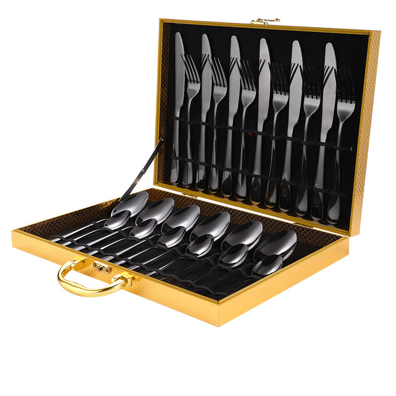 High-End 24-Piece Tableware Set – Luxury Dinnerware Collection