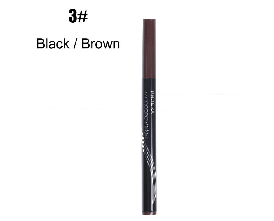 Ultra-Fine Long-Lasting Four-Comb Eyebrow Pencil