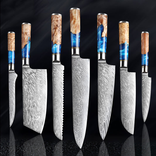 Chef’s Kitchen Knife Set – Meat Chopping & Cooking Knives
