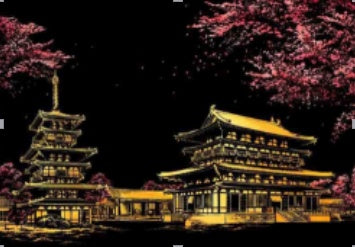 Decorative Scratch Painting – World Sightseeing Drawing Paper for Gifts & Home Décor