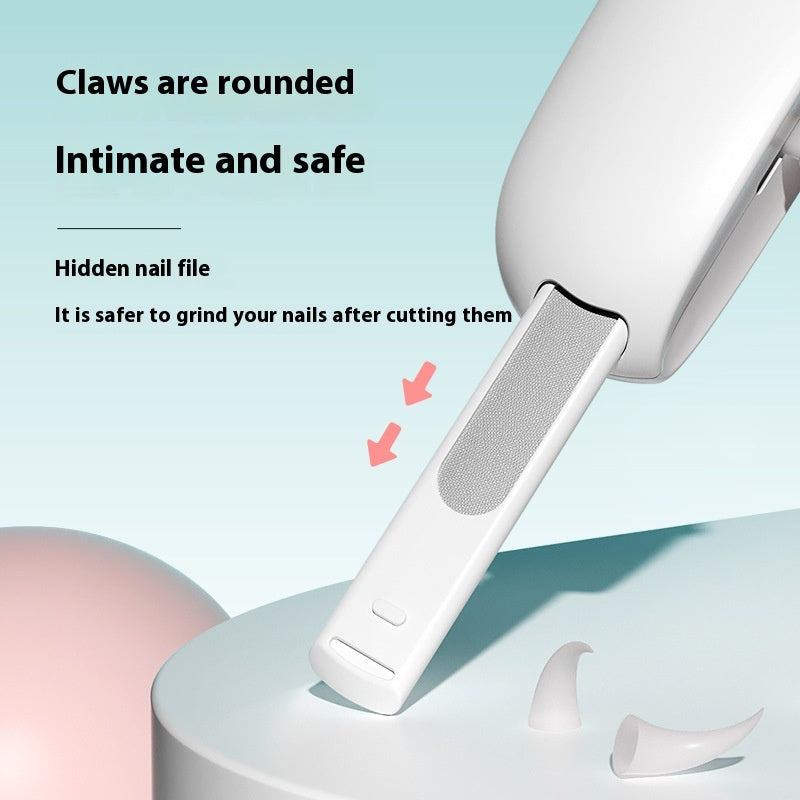 Cat Nail Scissors with Gravity Push – Safe & Easy Pet Nail Clippers