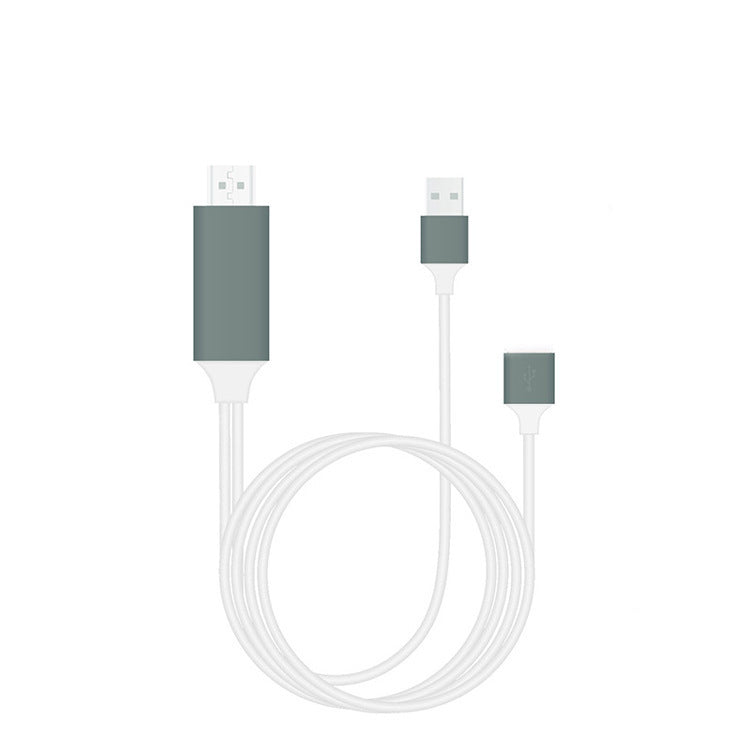 Type-C to HDMI 3-in-1 Mobile Phone Projection Cable | HD Screen Mirroring Adapter