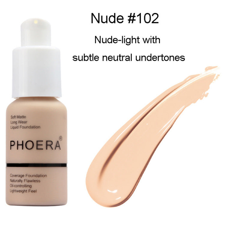 Oil-Control Matte Concealer Foundation Cream – Natural Finish, Long-Lasting
