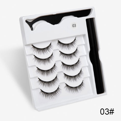 “Magnetic False Eyelashes – Reusable, Easy-Apply Fashion Lashes”