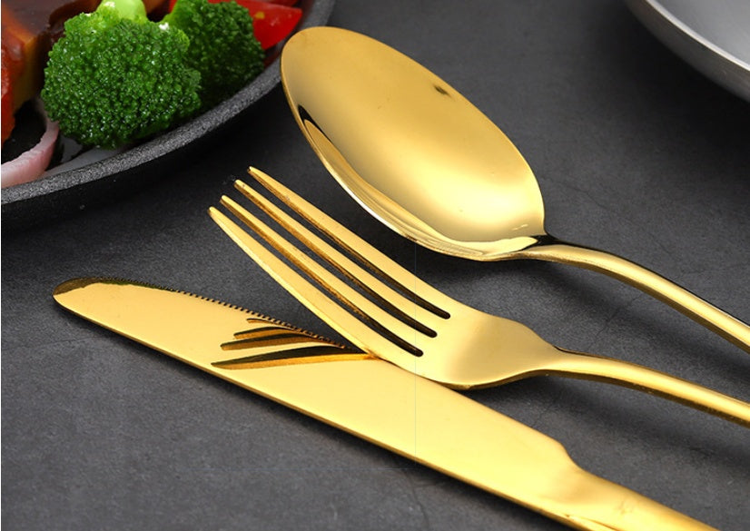 High-End 24-Piece Tableware Set – Luxury Dinnerware Collection