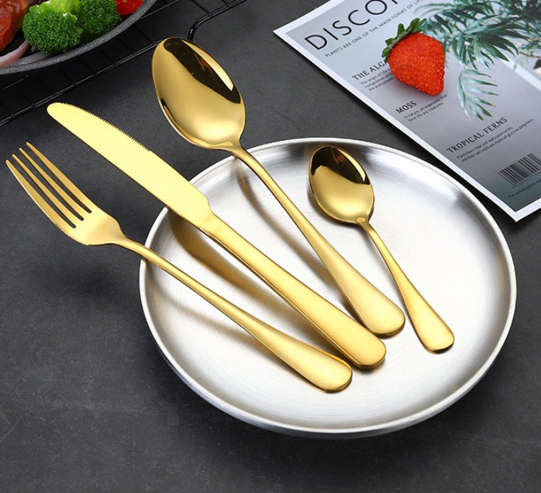 High-End 24-Piece Tableware Set – Luxury Dinnerware Collection