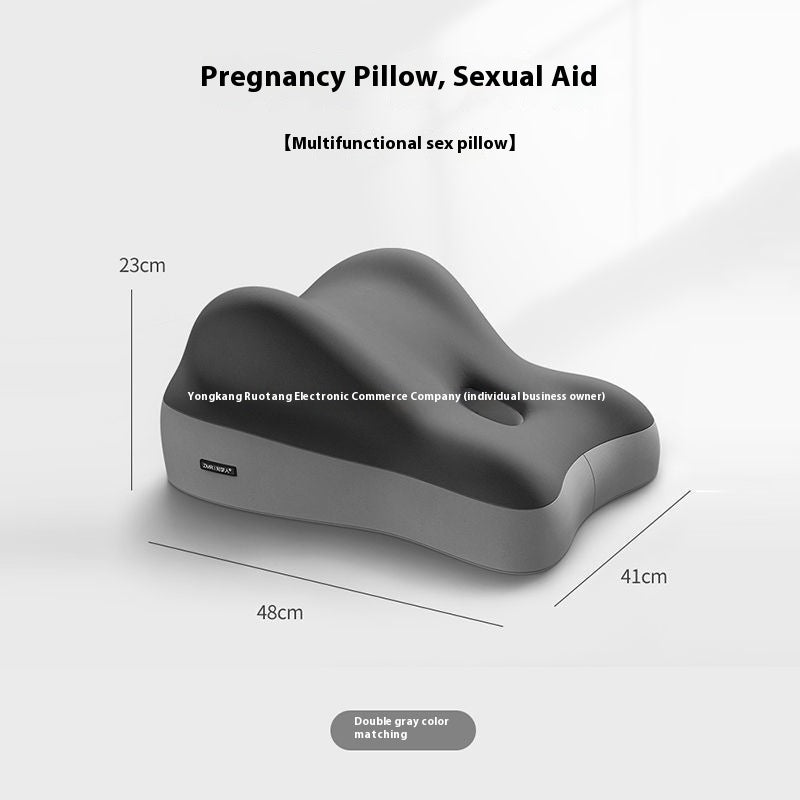 Hip Raised Multifunctional Bedside Cushion – Face-Down Sleep & Sofa Support Pillow