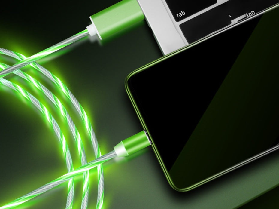 Magnetic Streamer Data Cable For iPhone, Android, Type-C