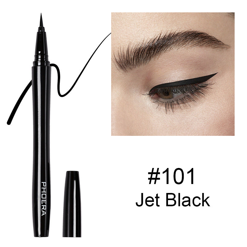 PHOERA Precision Liquid Eyeliner – Waterproof, Long-Lasting, Straight Tip
