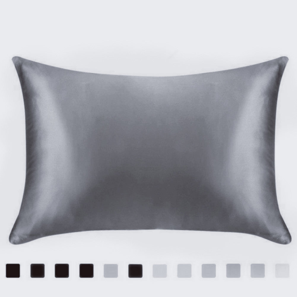 atin Solid Color Pillowcase – Simulation Silk Ice Silk Single Pillowcase