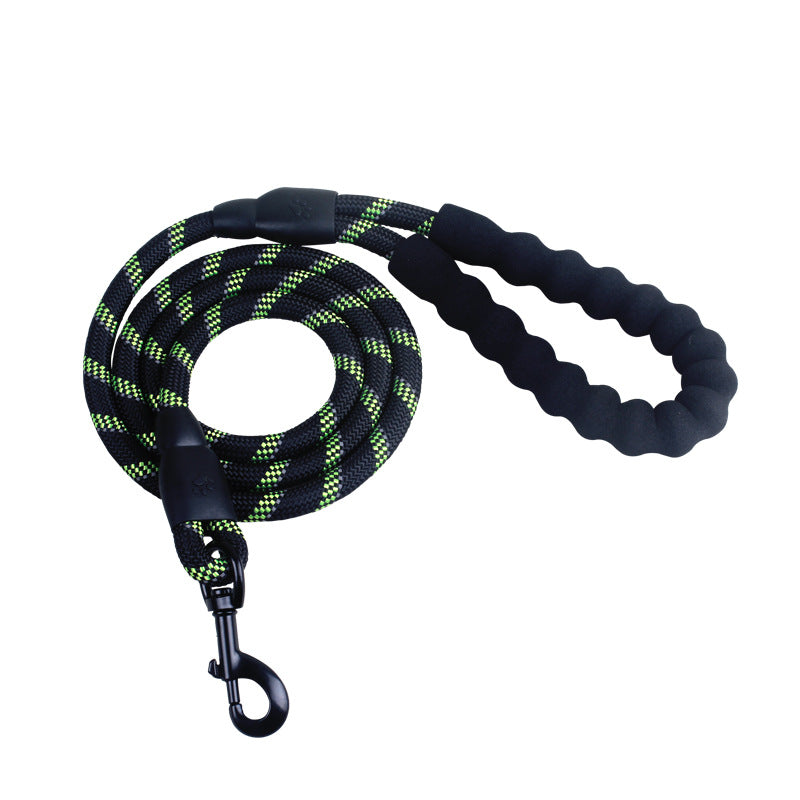 Reflective Nylon Dog Leash for Small, Medium & Large Dogs – Durable Training & Walking Lead