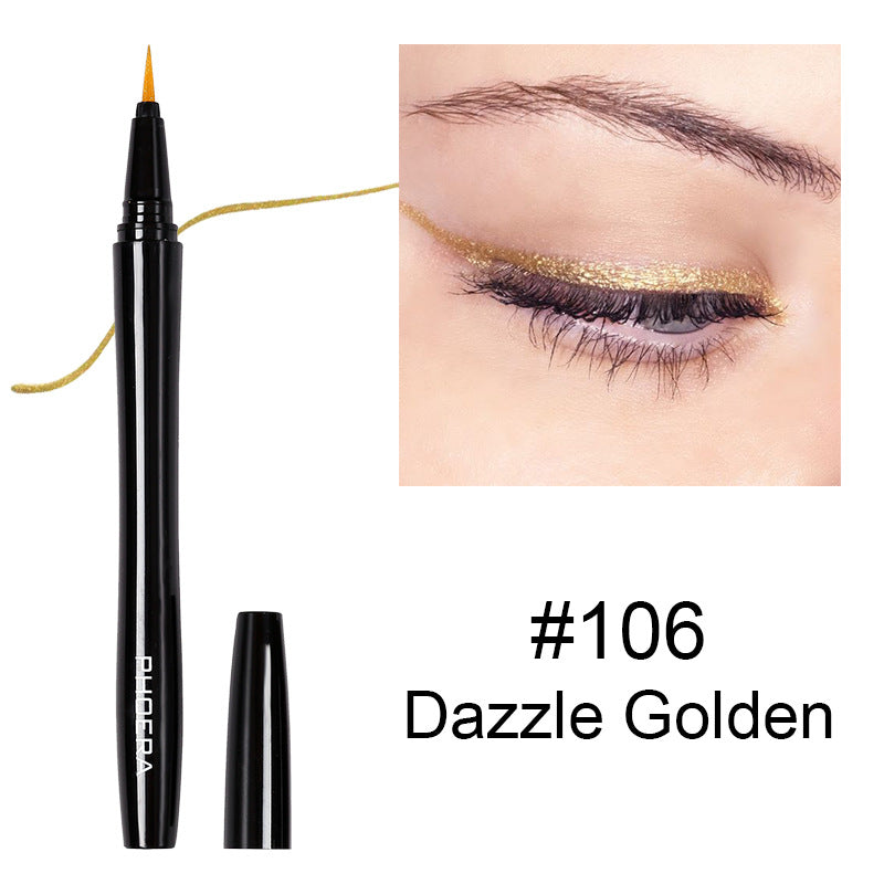 PHOERA Precision Liquid Eyeliner – Waterproof, Long-Lasting, Straight Tip