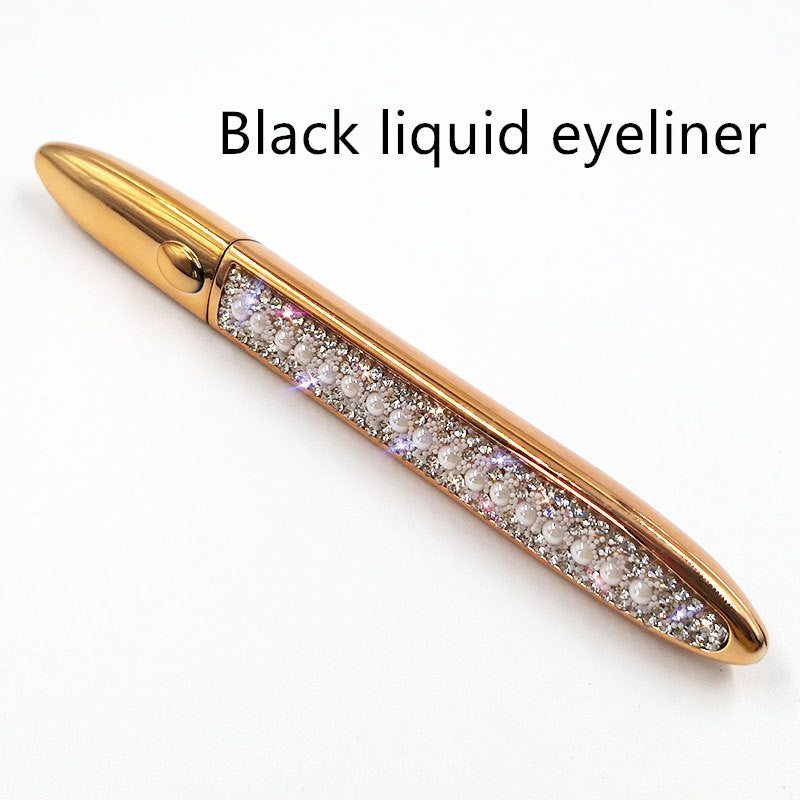 Multicolor Self-Adhesive Eyeliner with False Eyelashes – Easy, Long-Lasting Eye Makeup