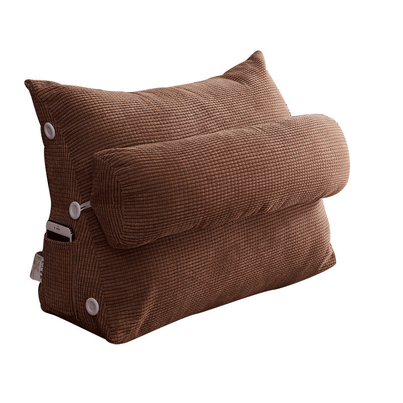 Waist & Backrest Pillow – Lumbar Support Cushion for Bed and Sofa