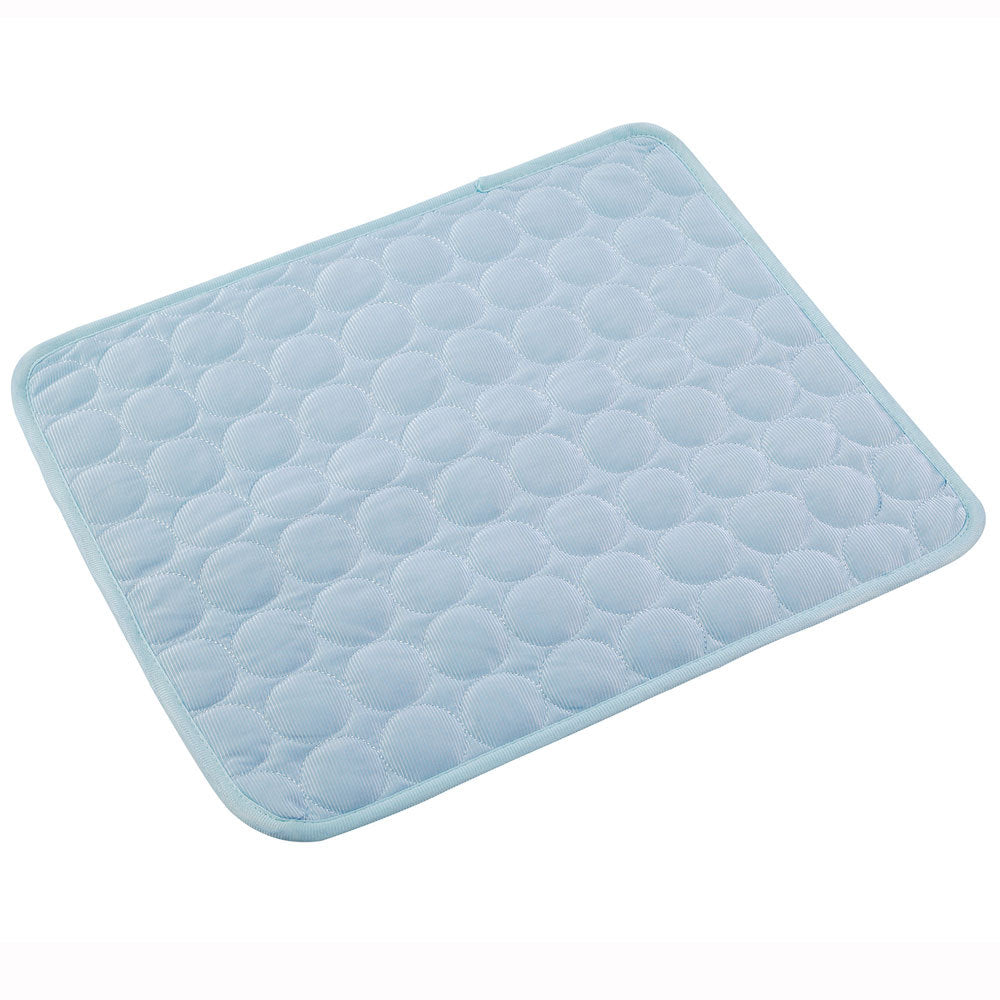 “Cooling Ice Silk Pet Bed – Summer Pad for Dogs & Cats”