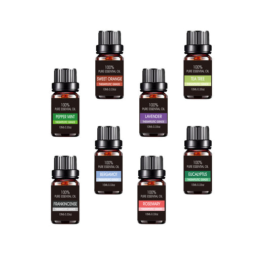 Organic Essential Oils Gift Set – Natural Therapeutic Grade Aromatherapy Oils for Diffusers