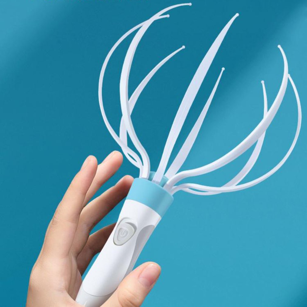Electric 8-Claw Head Massager – Scalp Vibration массажер for Stress Relief & Full Body Relaxation