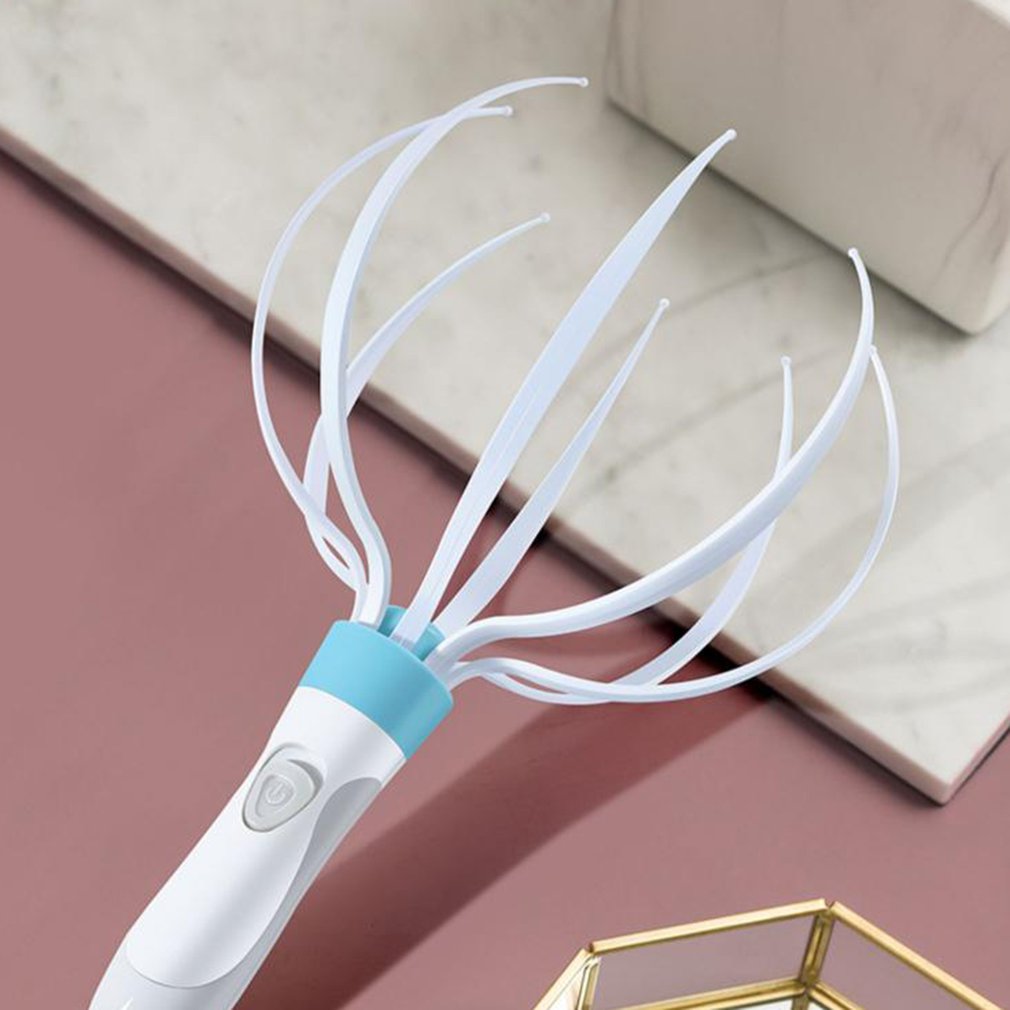 Electric 8-Claw Head Massager – Scalp Vibration массажер for Stress Relief & Full Body Relaxation