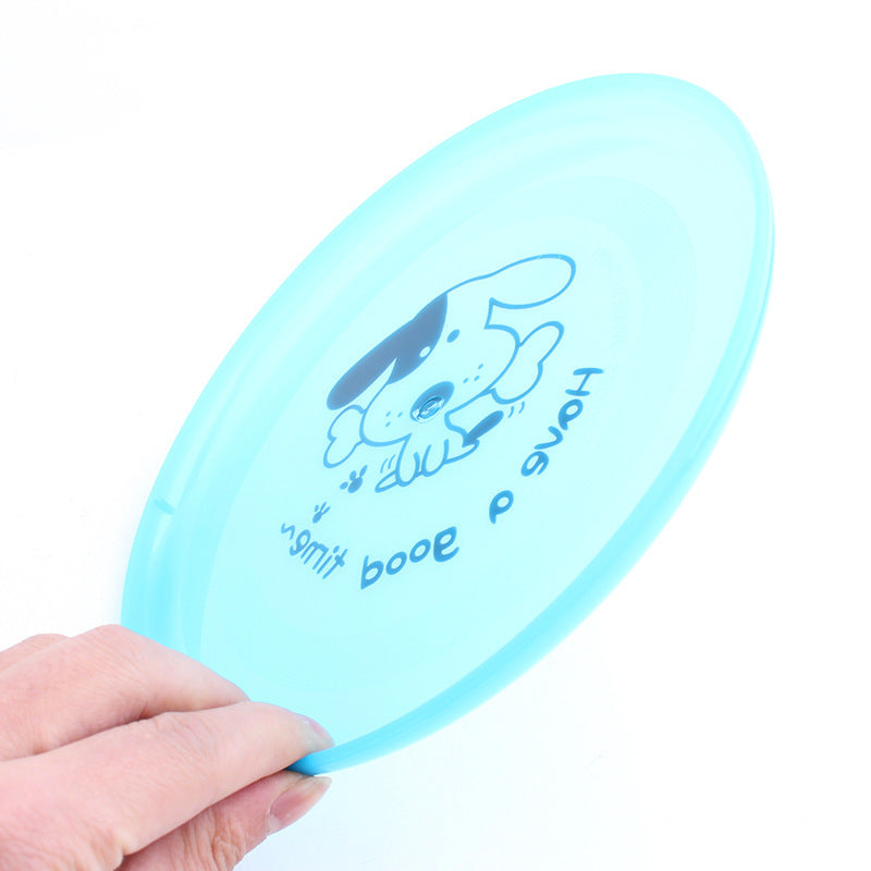 Silicone Flying Saucer Dog & Cat Toy – Chew-Resistant Interactive Disc