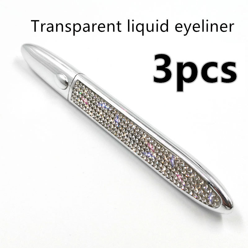 Multicolor Self-Adhesive Eyeliner with False Eyelashes – Easy, Long-Lasting Eye Makeup