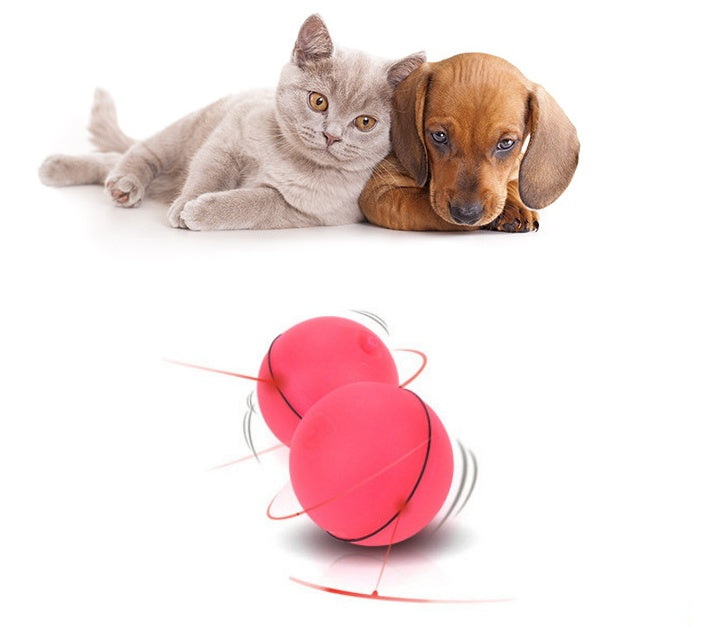 Interactive LED Laser Cat Toy Ball – Automatic Rolling Pet Entertainment