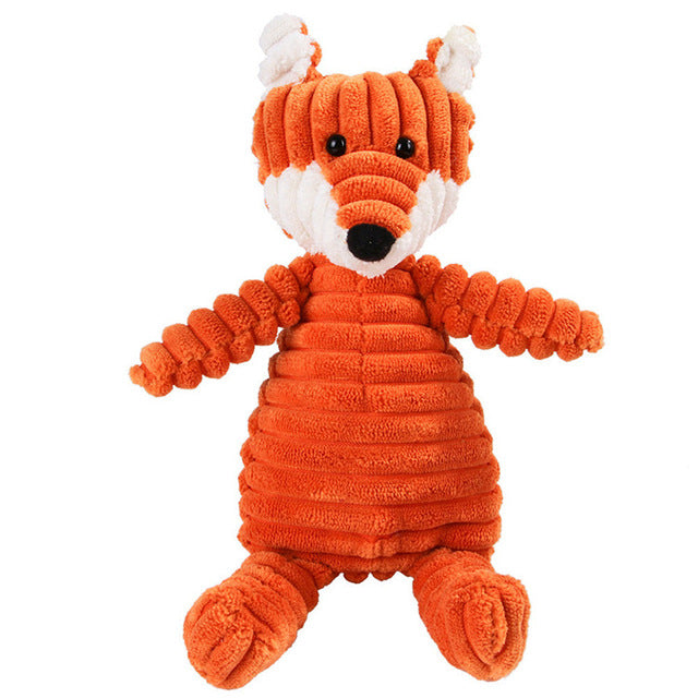 Vocal Animal Plush Toy for Dogs – Chew & Molar Teeth Cleaning Training
