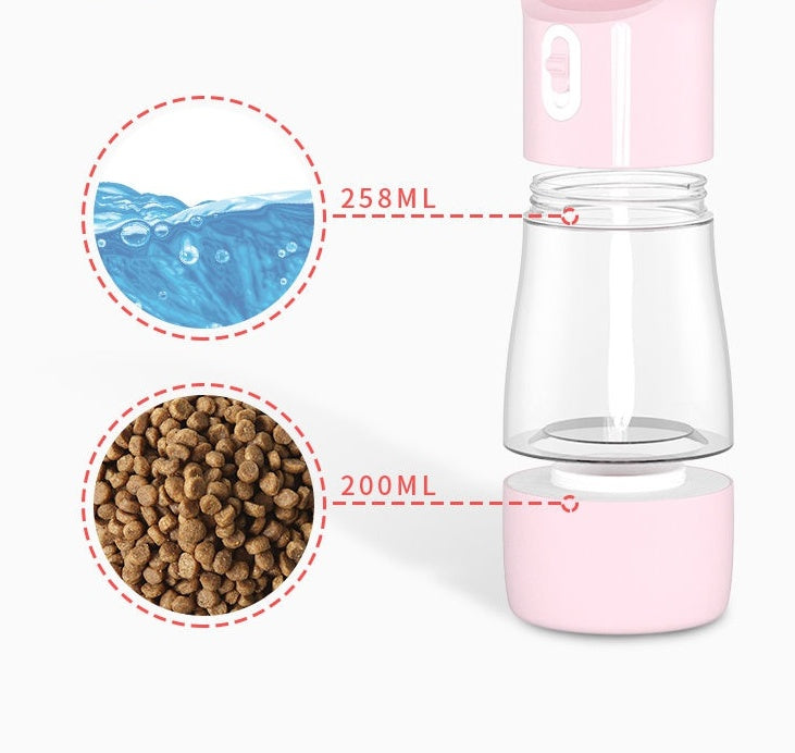 Portable Dog Water Dispenser – Leak-Proof Travel Bottle for Pets