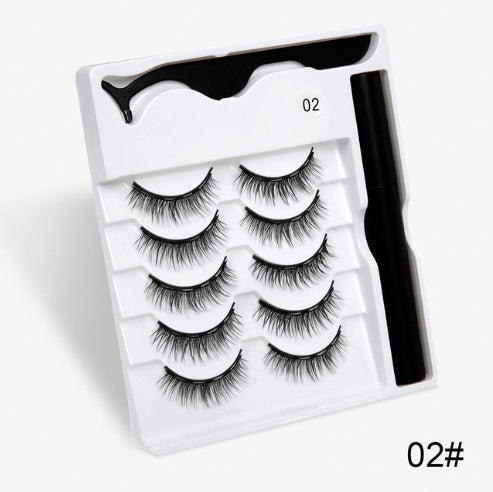 “Magnetic False Eyelashes – Reusable, Easy-Apply Fashion Lashes”