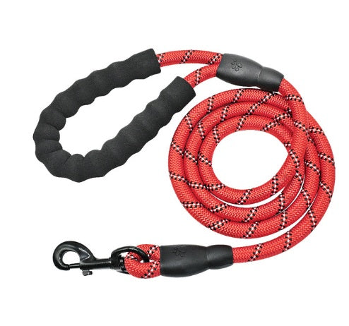 Reflective Nylon Dog Leash for Small, Medium & Large Dogs – Durable Training & Walking Lead