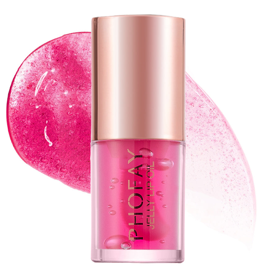 PHOFAY Nourishing Jelly Lip Oil – Hydrating & Glossy Lip Treatment