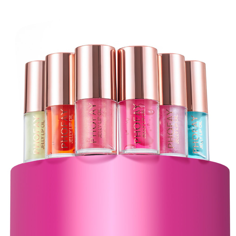PHOFAY Nourishing Jelly Lip Oil – Hydrating & Glossy Lip Treatment