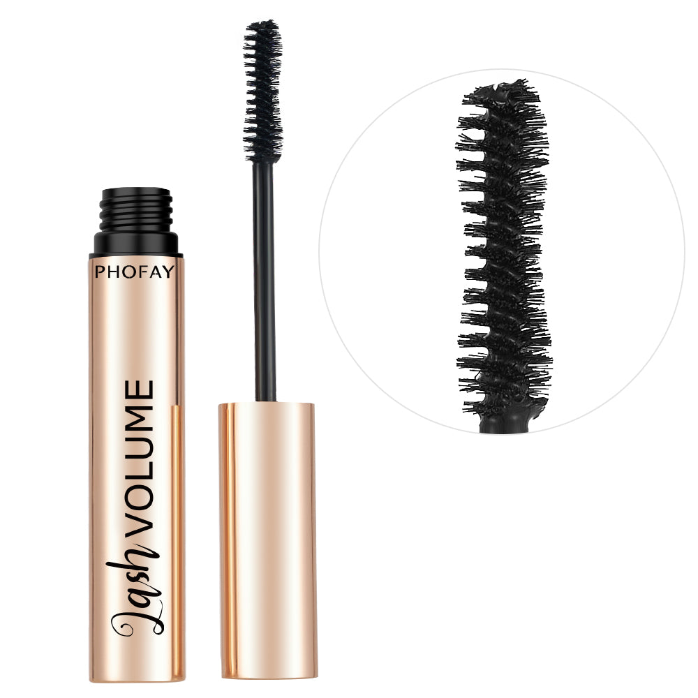 PHOFAY Volumizing Lash Mascara – Clump-Free, Waterproof Look