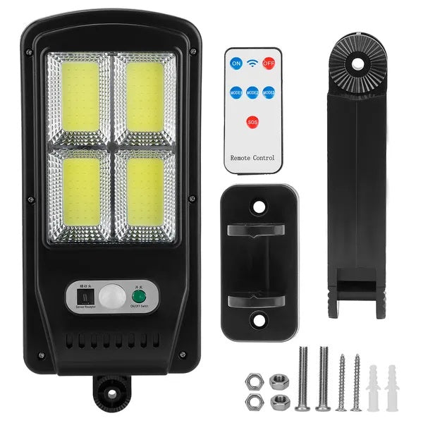 Solar Powered Outdoor Wall Light with Motion Sensor Beads