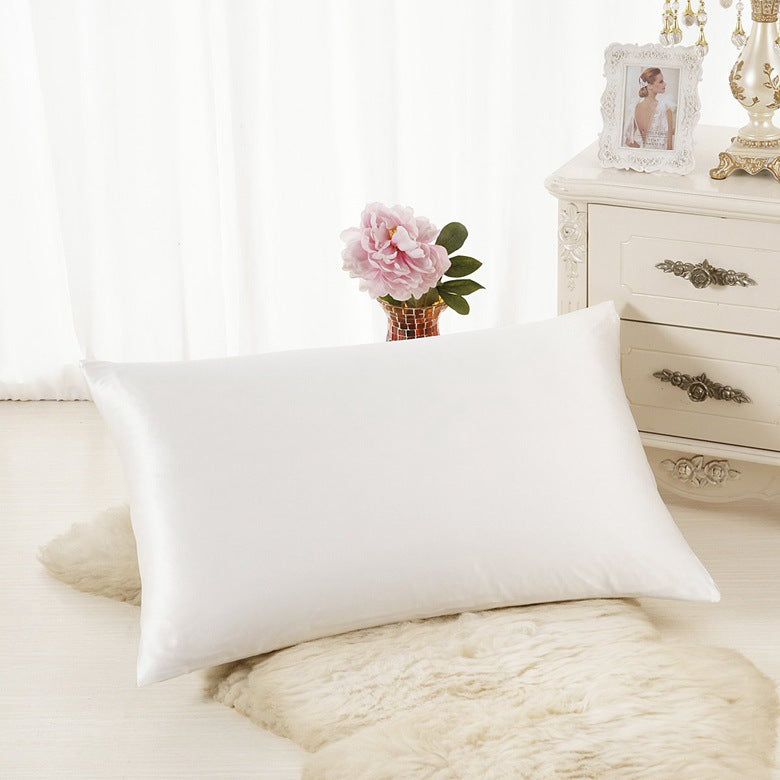 atin Solid Color Pillowcase – Simulation Silk Ice Silk Single Pillowcase
