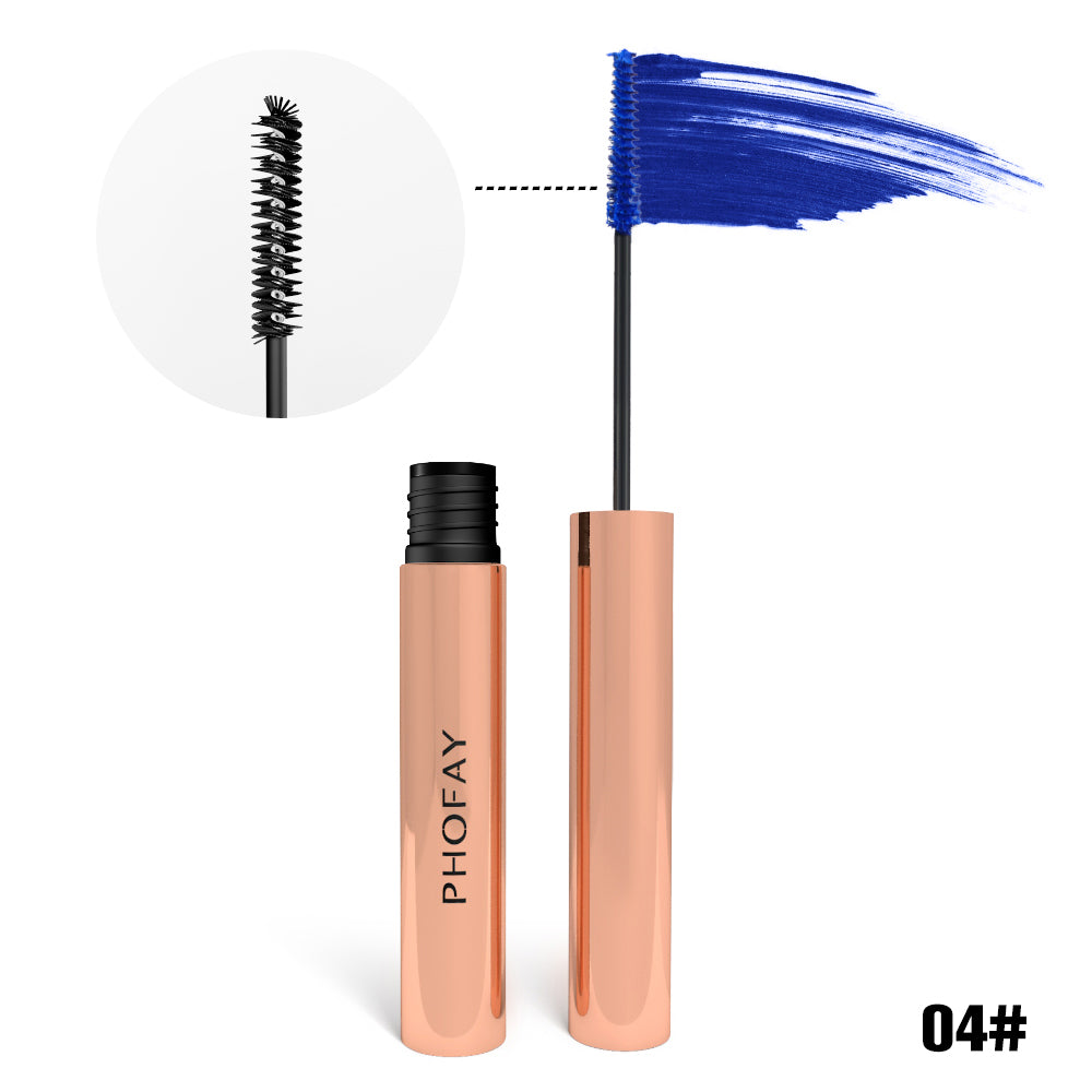 PHOFAY Colorful Mascara – Vibrant Long-Lasting Lash Color