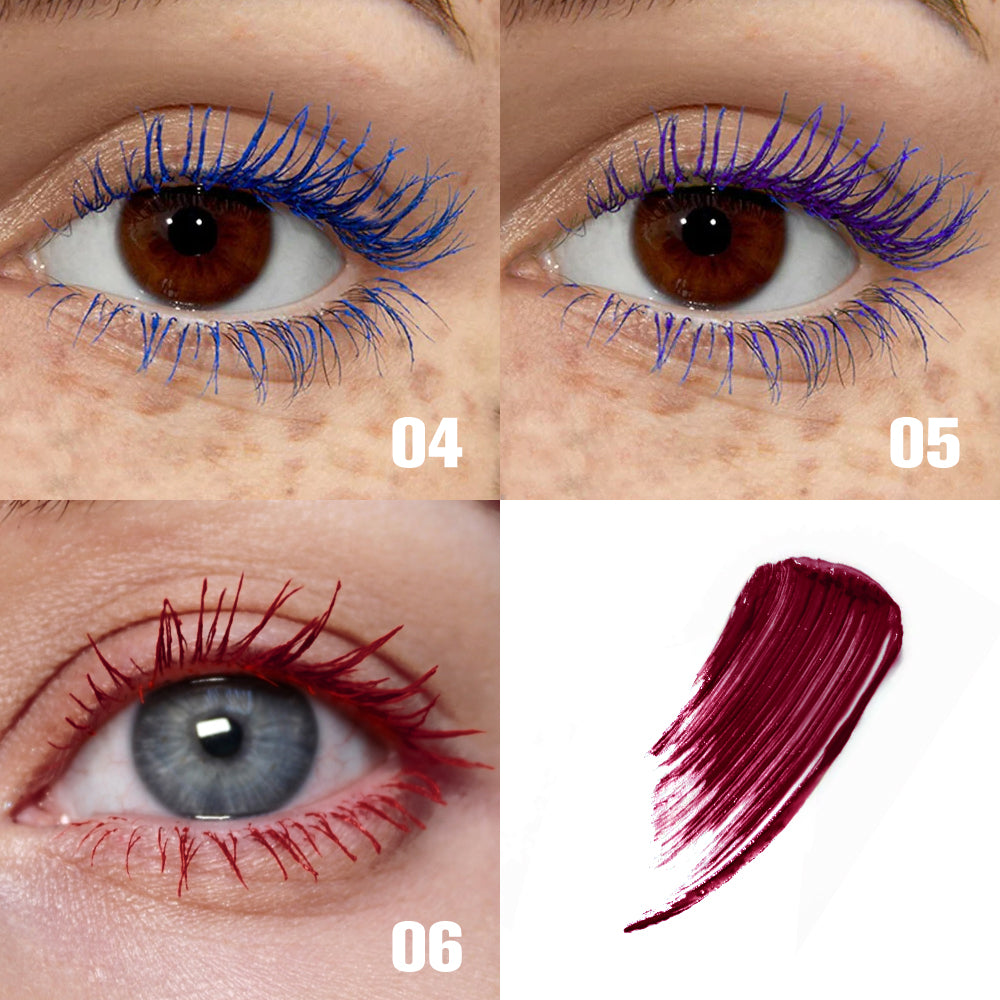 PHOFAY Colorful Mascara – Vibrant Long-Lasting Lash Color